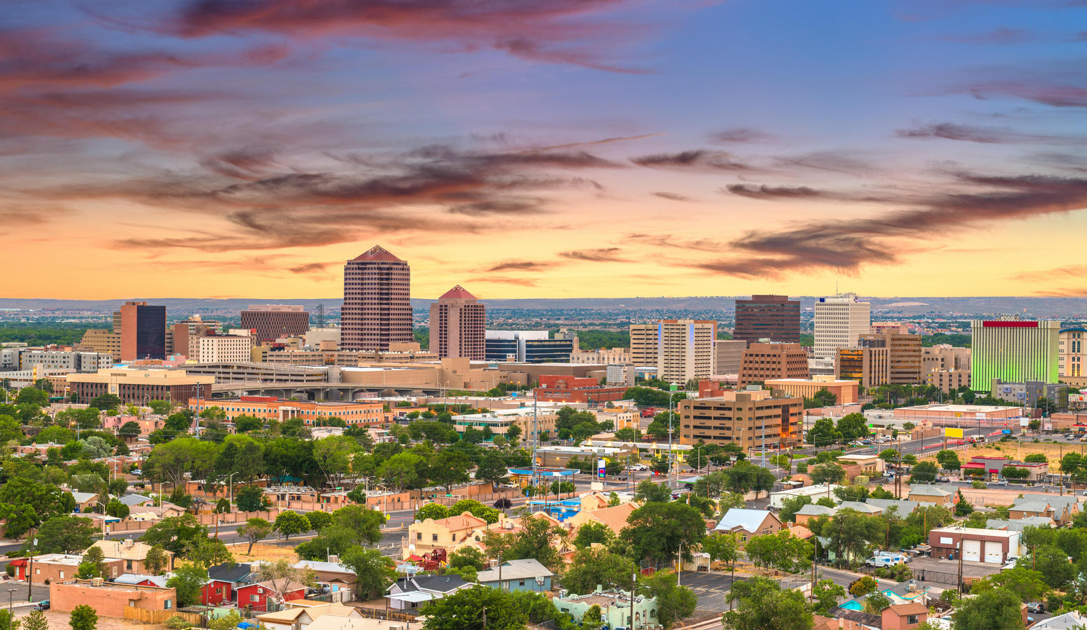 Albuquerque city view